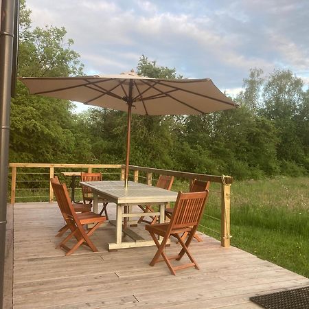 Tiny House Les Jours Heureux Sejour Nature Pres De Dinant Et Des Lacs De L Eau D Heure Villers-le-Gambon Exterior photo
